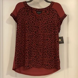 Stitch Fix- Animal Print Top M